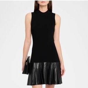 10 Crosby Derek Lam Black A-Line Skirt